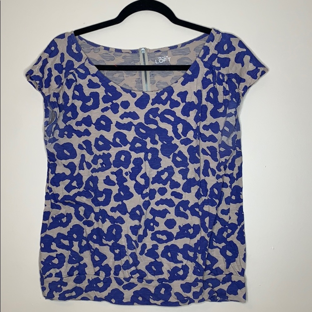 LOFT cheetah print shirt. Women’s Medium